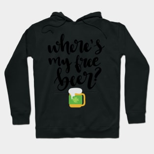 Where's My Free Beer Hoodie